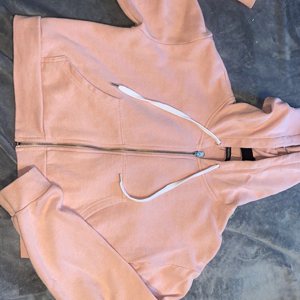 Pink Cropped Jacket